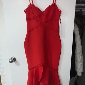 Red dress- brand new, never worn